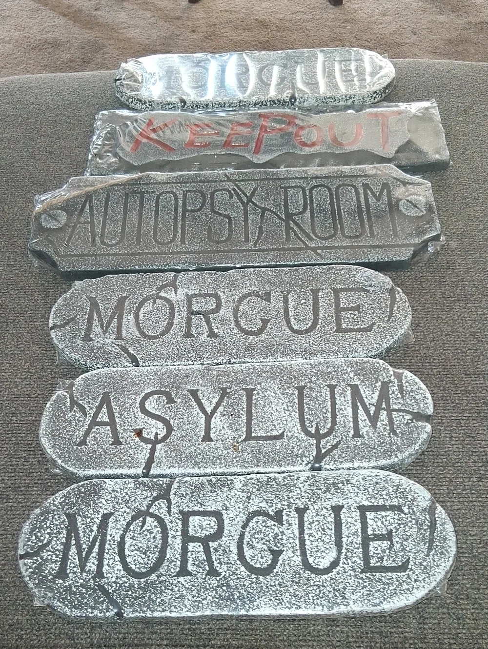 Halloween 6 Pieces Foam